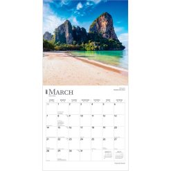 Tropical Islands 2027 Square FOIL Wall Calendar - Image 3