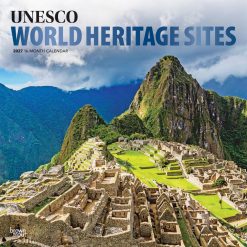 UNESCO World Heritage Sites 2027 Square FOIL Wall Calendar