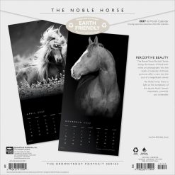 Alternative view of The Noble Horse, The BrownTrout Portrait Series 2027 Square Wall Calendar