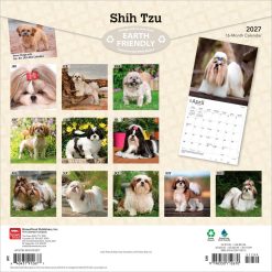 Alternative view of Shih Tzu 2027 Square Wall Calendar