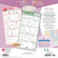 Alternative view of The Very Busy Family Organizer 2027 Square Matte STKR Wall Calendar