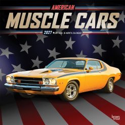 American Muscle Cars 2027 Square FOIL Wall Calendar