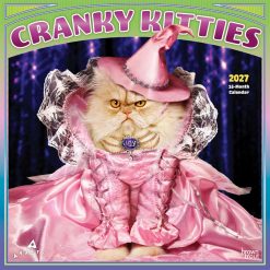 Avanti Cranky Kitties 2027 Square FOIL Wall Calendar
