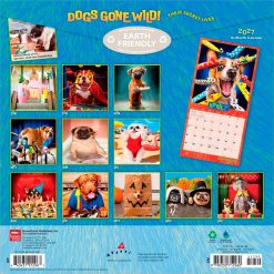 Alternative view of Avanti Dogs Gone Wild 2027 Square Wall Calendar