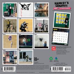 Alternative view of Banksy's Graffiti 2027 Mini Wall Calendar