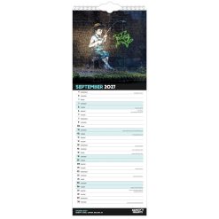Banksy's Graffiti 2027 Slimline Wall Calendar - Image 4
