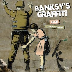 Banksy's Graffiti 2027 Square Wall Calendar
