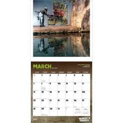 Banksy's Graffiti 2027 Square Wall Calendar - Image 3