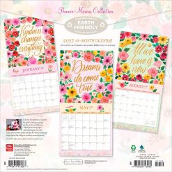 Alternative view of Bonnie Marcus 2027 Square FOIL Wall Calendar