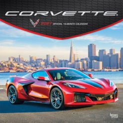 Corvette 2027 Square Wall Calendar