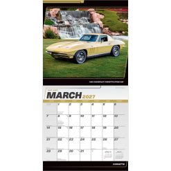 Corvette 2027 Square Wall Calendar - Image 3