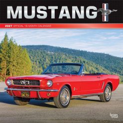 Ford Mustang 2027 Square FOIL Wall Calendar