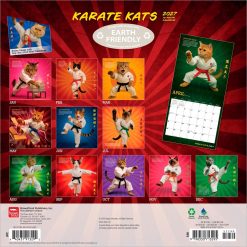 Alternative view of Karate Kats 2027 Square Wall Calendar
