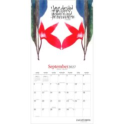 Live with Intention 2027 Square Brush Dance Wall Calendar - Image 4