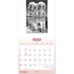 M.C. Escher 2027 Square Wall Calendar - Image 3