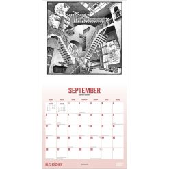 M.C. Escher 2027 Square Wall Calendar - Image 4