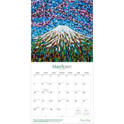 Points of Light 2027 Square Brush Dance Wall Calendar - Image 3
