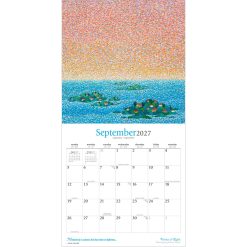 Points of Light 2027 Square Brush Dance Wall Calendar - Image 4