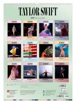 Alternative view of Taylor Swift 2027 A3 Wall Calendar