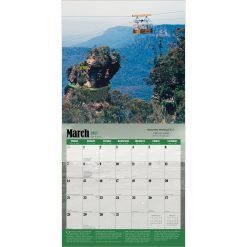 World's Toughest Golf Holes 2027 Square Wall Calendar - Image 3