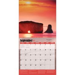 World's Toughest Golf Holes 2027 Square Wall Calendar - Image 4
