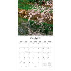 Japanese Gardens 2027 Square Brush Dance Wall Calendar - Image 3