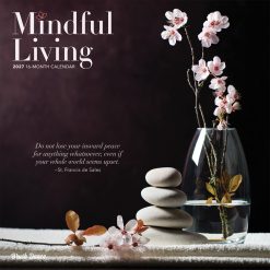 Mindful Living 2027 Square Brush Dance Wall Calendar
