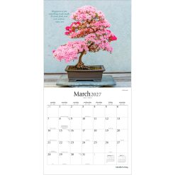 Mindful Living 2027 Square Brush Dance Wall Calendar - Image 3