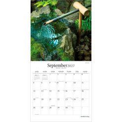 Mindful Living 2027 Square Brush Dance Wall Calendar - Image 4