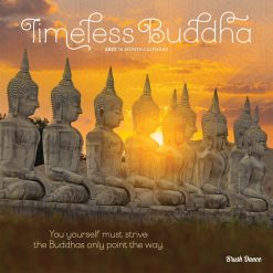 Timeless Buddha 2027 Square Brush Dance Wall Calendar