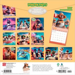 Alternative view of Penguin Party 2027 Square Wall Calendar
