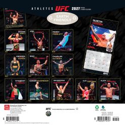 Alternative view of Ultimate Fighting Championship 'UFC Athletes' 2027 Square Wall Calendar