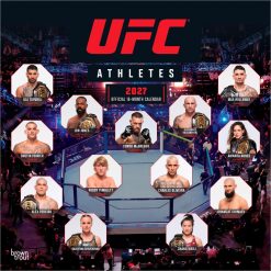 Ultimate Fighting Championship 'UFC Athletes' 2027 Square Wall Calendar