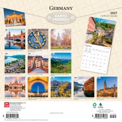 Alternative view of Germany 2027 Square Wall Calendar