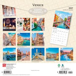 Alternative view of Venice 2027 Square Wall Calendar