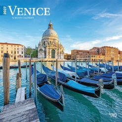 Venice 2027 Square Wall Calendar