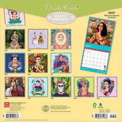Alternative view of Frida Kahlo 2027 Square Wall Calendar