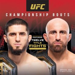 Ultimate Fighting Championship 'Championship Bouts' 2027 Square Wall Calendar