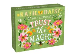 Katie Daisy 2027 Boxed Desk Calendar