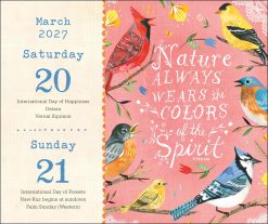 Katie Daisy 2027 Boxed Desk Calendar - Image 4