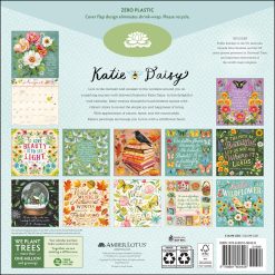 Alternative view of Katie Daisy 2027 Square Wall Calendar