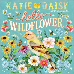Katie Daisy 2027 Square Wall Calendar