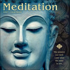 Meditation 2027 Square Wall Calendar
