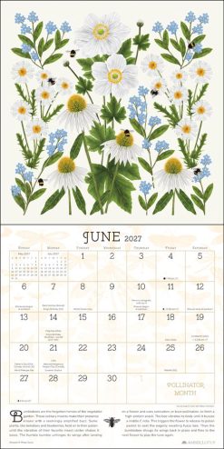 Praise for the Pollinators 2027 Square Wall Calendar - Image 3