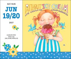 Mary Engelbreit's Happiness Is a Habit 2027 Boxed Desk Calendar - Image 4