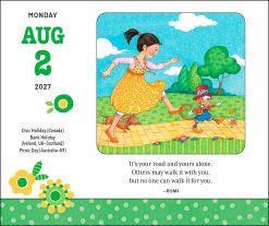 Mary Engelbreit's Happiness Is a Habit 2027 Boxed Desk Calendar - Image 5