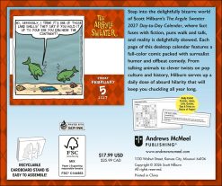 Alternative view of Argyle Sweater 2027 Boxed Desk Calendar