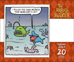 Argyle Sweater 2027 Boxed Desk Calendar - Image 3