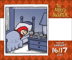 Argyle Sweater 2027 Boxed Desk Calendar - Image 4