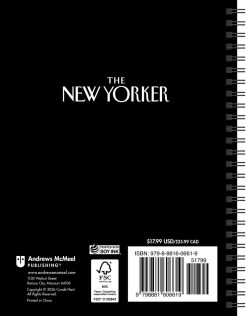 Alternative view of New Yorker Magazine 2027 Monthly/Weekly Planner Diary